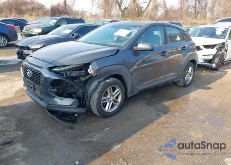 2018 Hyundai Kona Se z USA, uszkodzony, nr VIN KM8K1CAA2JU095360